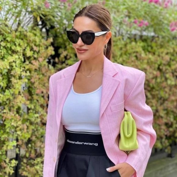 FINAL PRICE NEW PRADA PR14WS 09Q5S0 BLACK DARK GREY SUNGLASSES - Picture 1 of 12